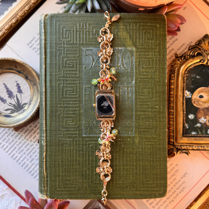 Extremely Rare Gold Kirks Folly Nature Charm Watch