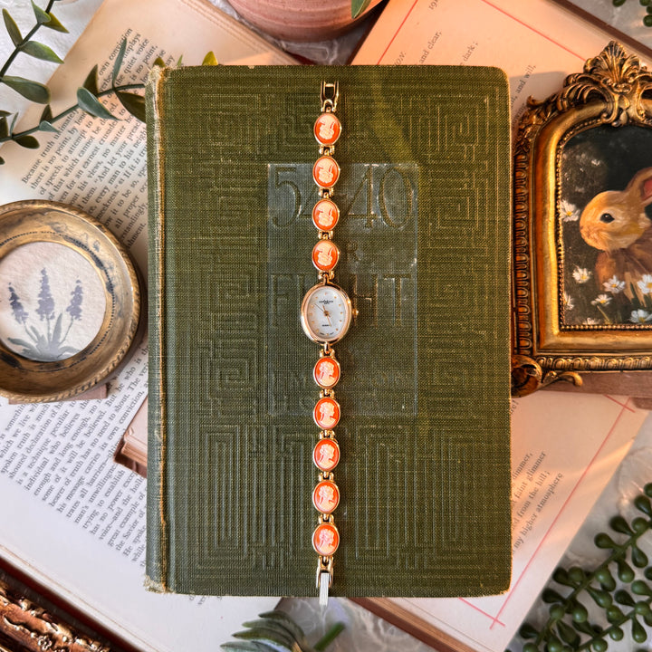 Gold Cameo Watch