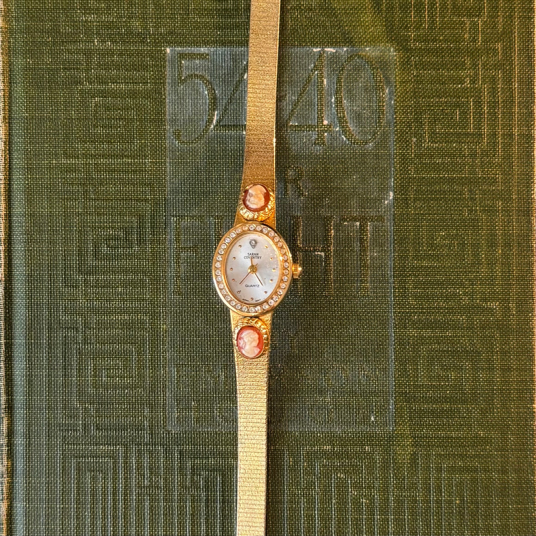 Gold Cameo Watch