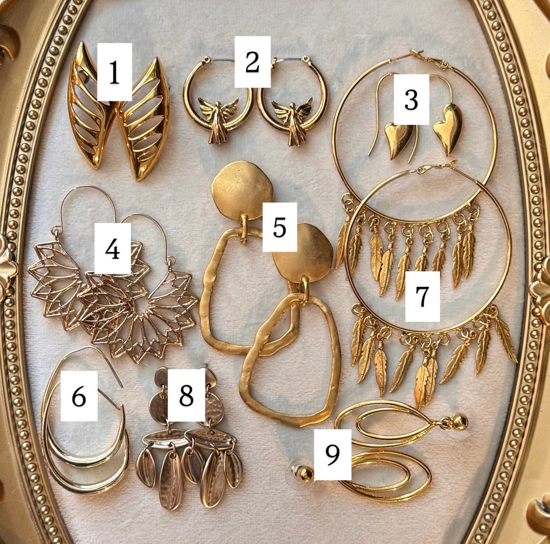 Gold Essentials Earrings