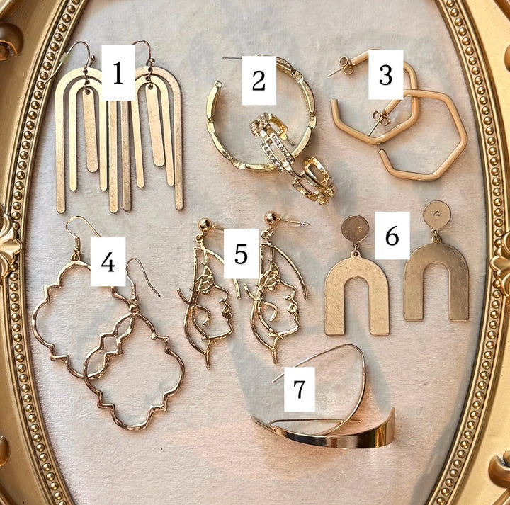 Gold Earrings
