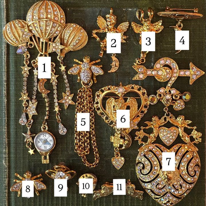 Kirks Folly Gold Pendants