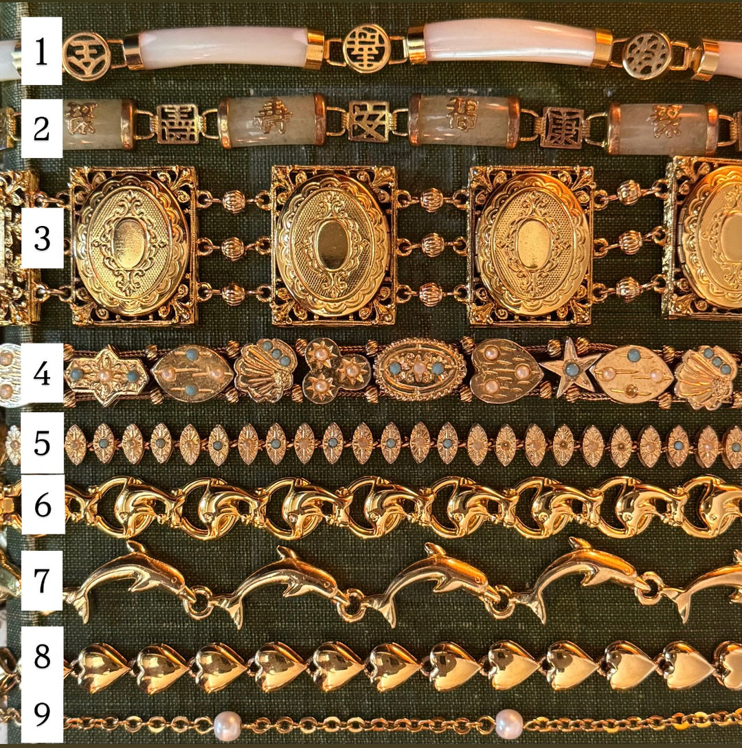 Gold Sea Theme Bracelets