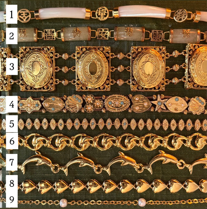 Gold Sea Theme Bracelets