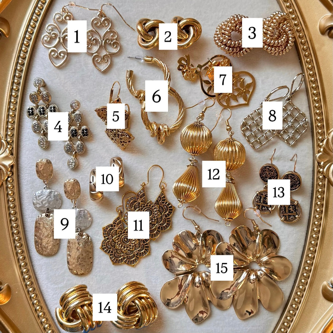 Gold Earrings