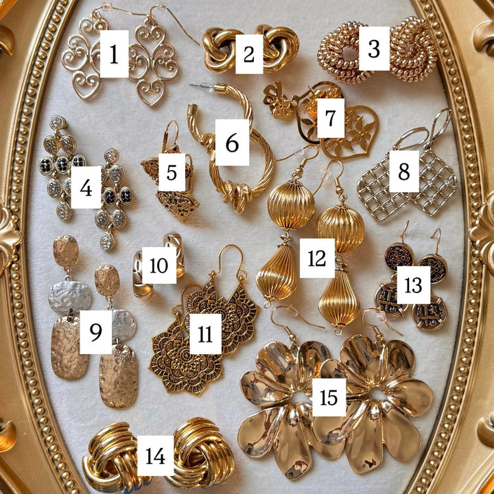 Gold Earrings