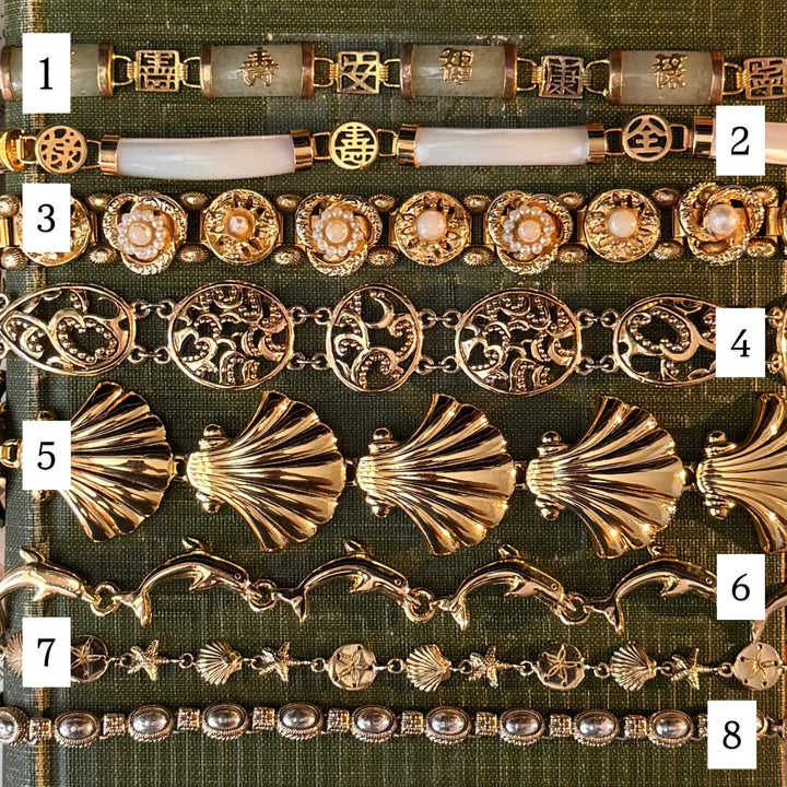 Gold Sea Theme Bracelets