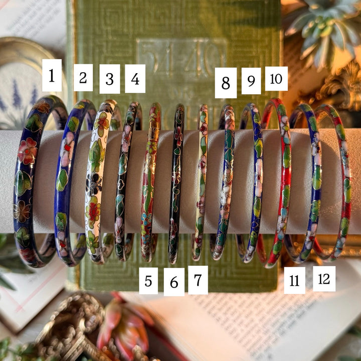Cloisonne Bangles
