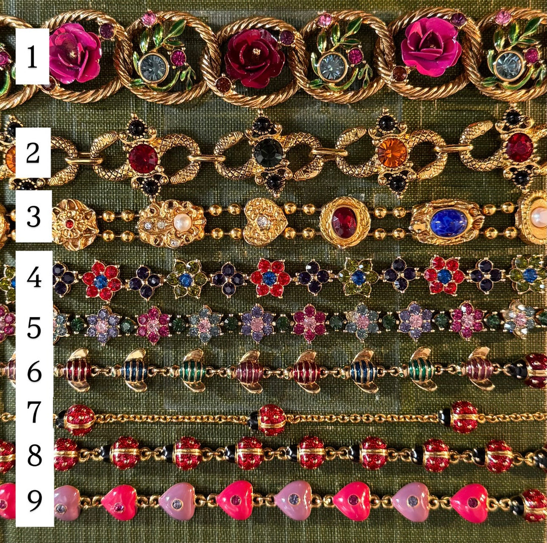 Gold Joan Rivers Bracelets