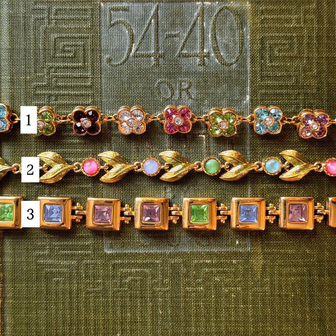 Gold Pastel Joan Rivers Bracelets