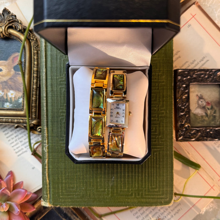 Gold Abalone Watch