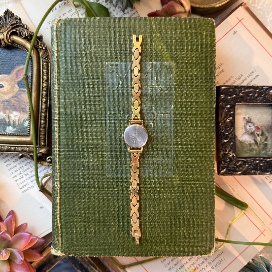 Gold Seiko Watch