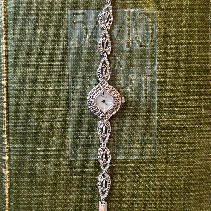 Silver Ornate Watch