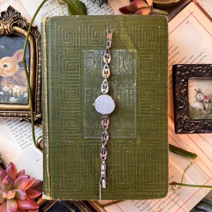 Silver Ornate Watch