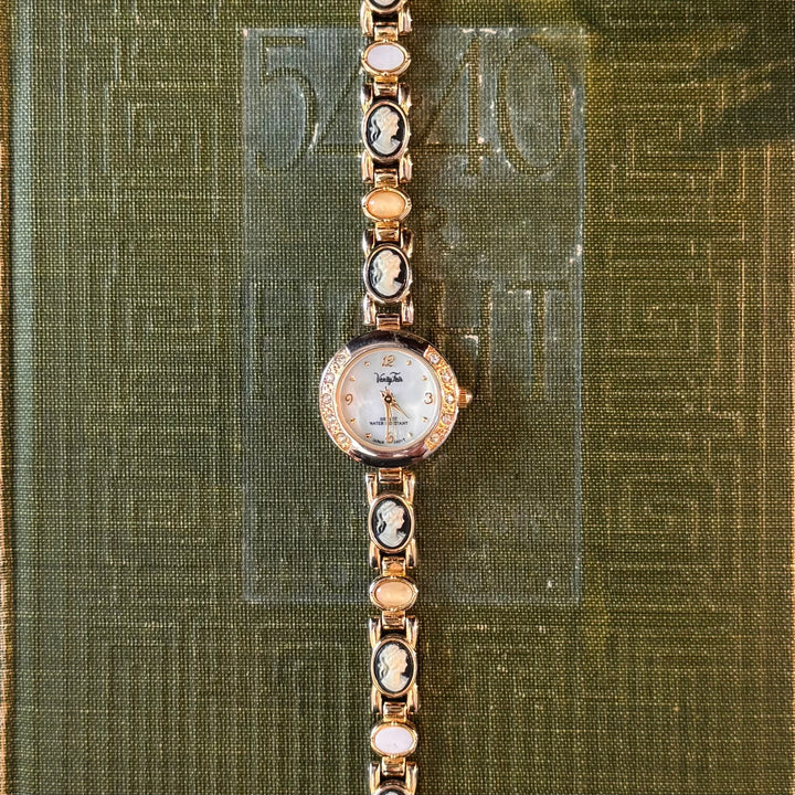 Gold Cameo Watch