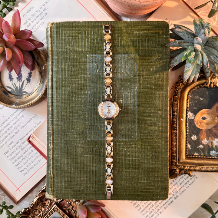 Gold Cameo Watch