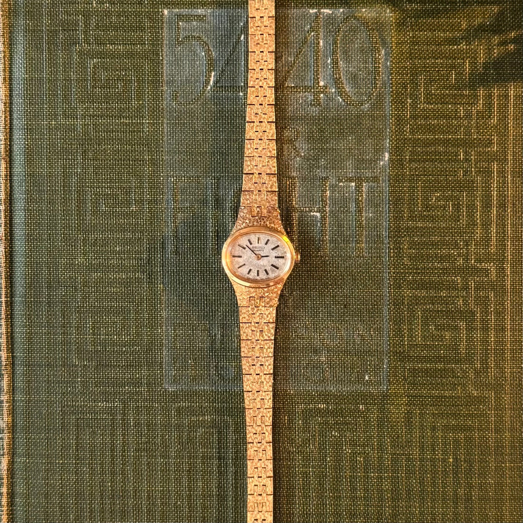 Gold Seiko Watch
