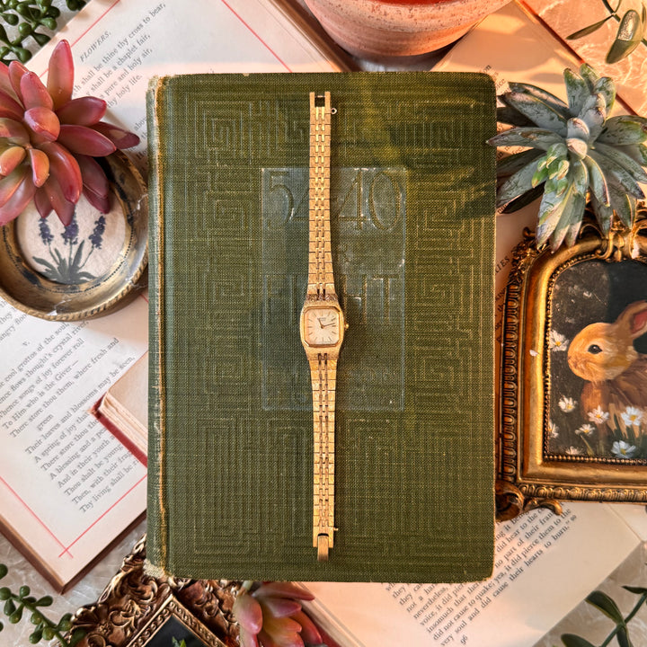 Gold Seiko Watch