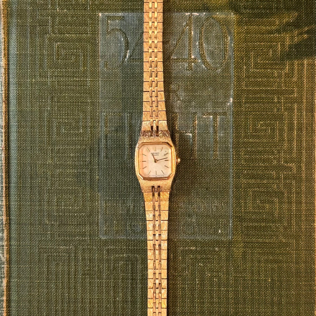 Gold Seiko Watch