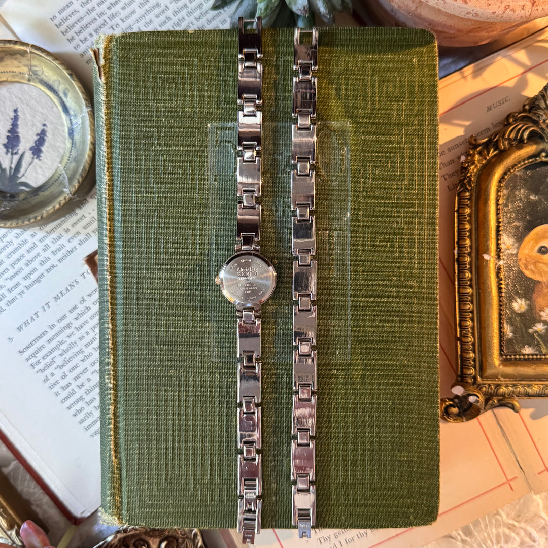 Two Tone Watch with Matching Bracelet