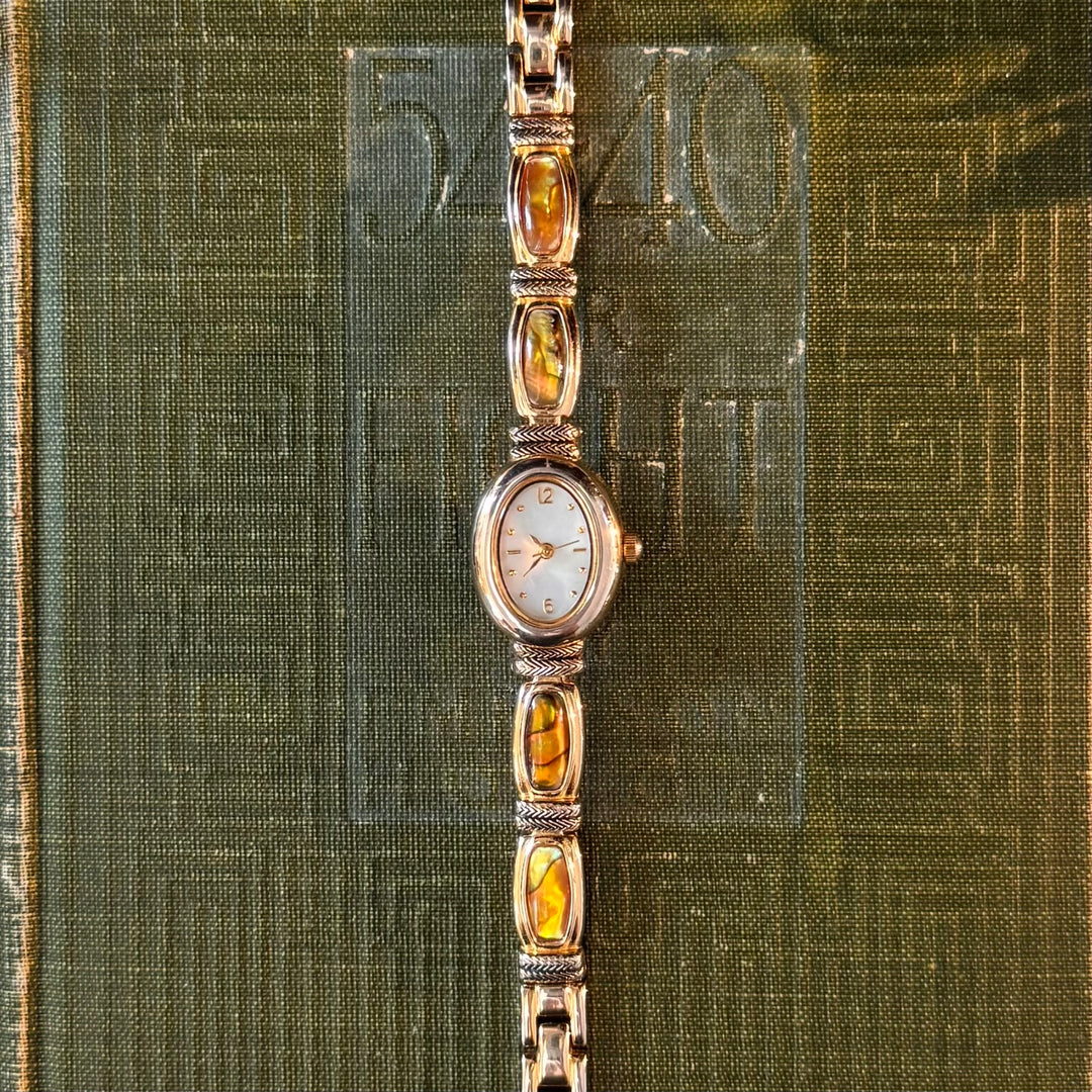 Gold Abalone Watch
