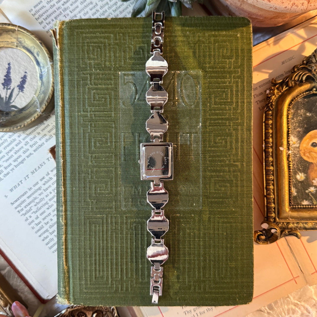 Silver Cloisonné Watch