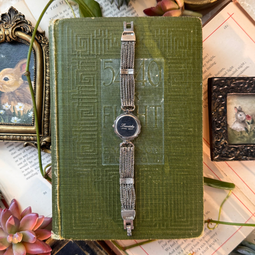 Silver Ornate Watch