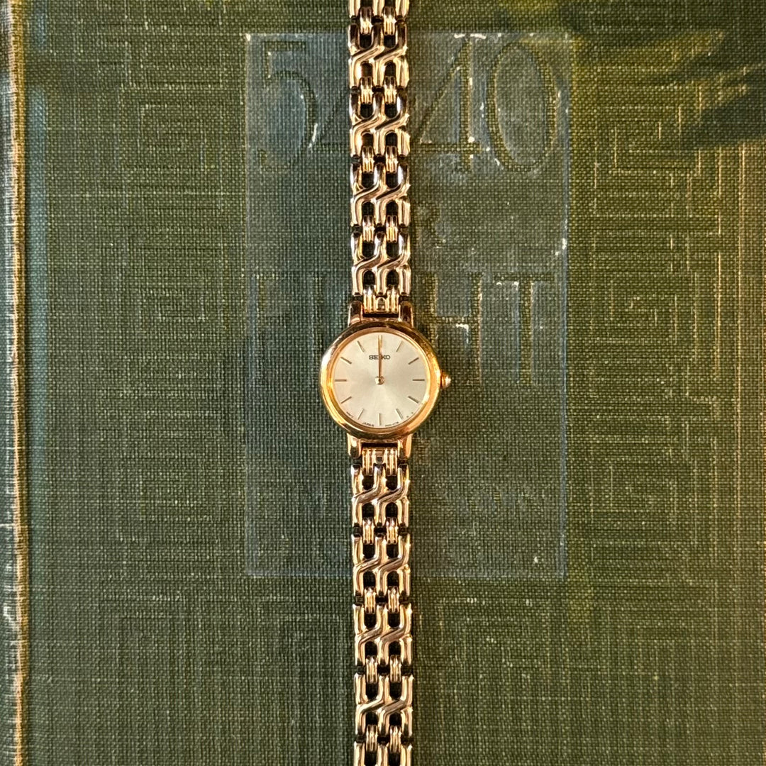 Gold Seiko Watch