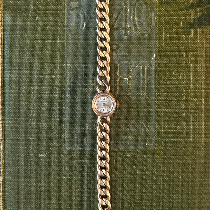 12K Gold Filled Chain with 10K Gold Plated Bezel Watch