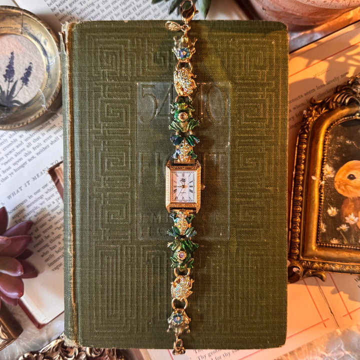 Extremely Rare Kirks Folly Frog Charm Watch