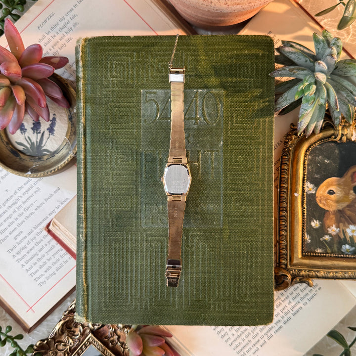 Gold Seiko Watch