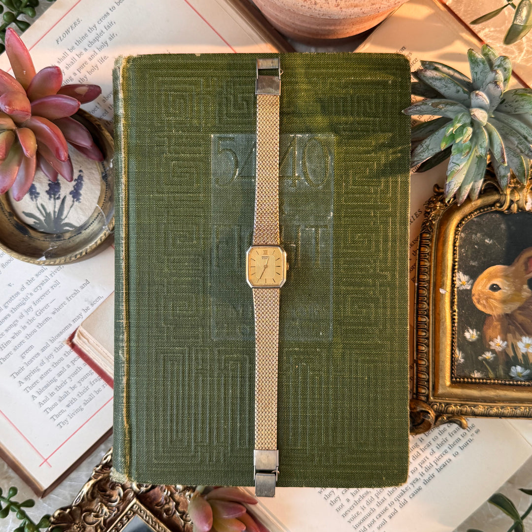 Gold Seiko Watch