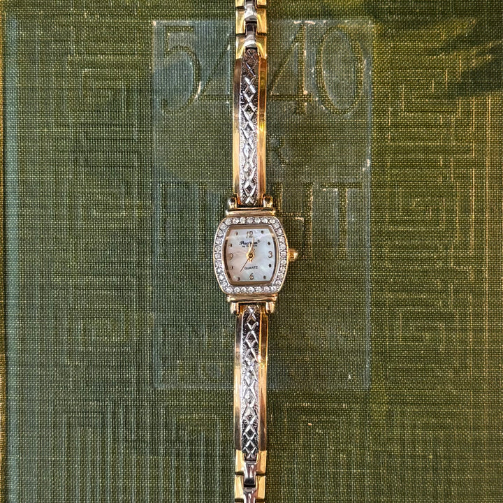 Two Tone Ornate Watch