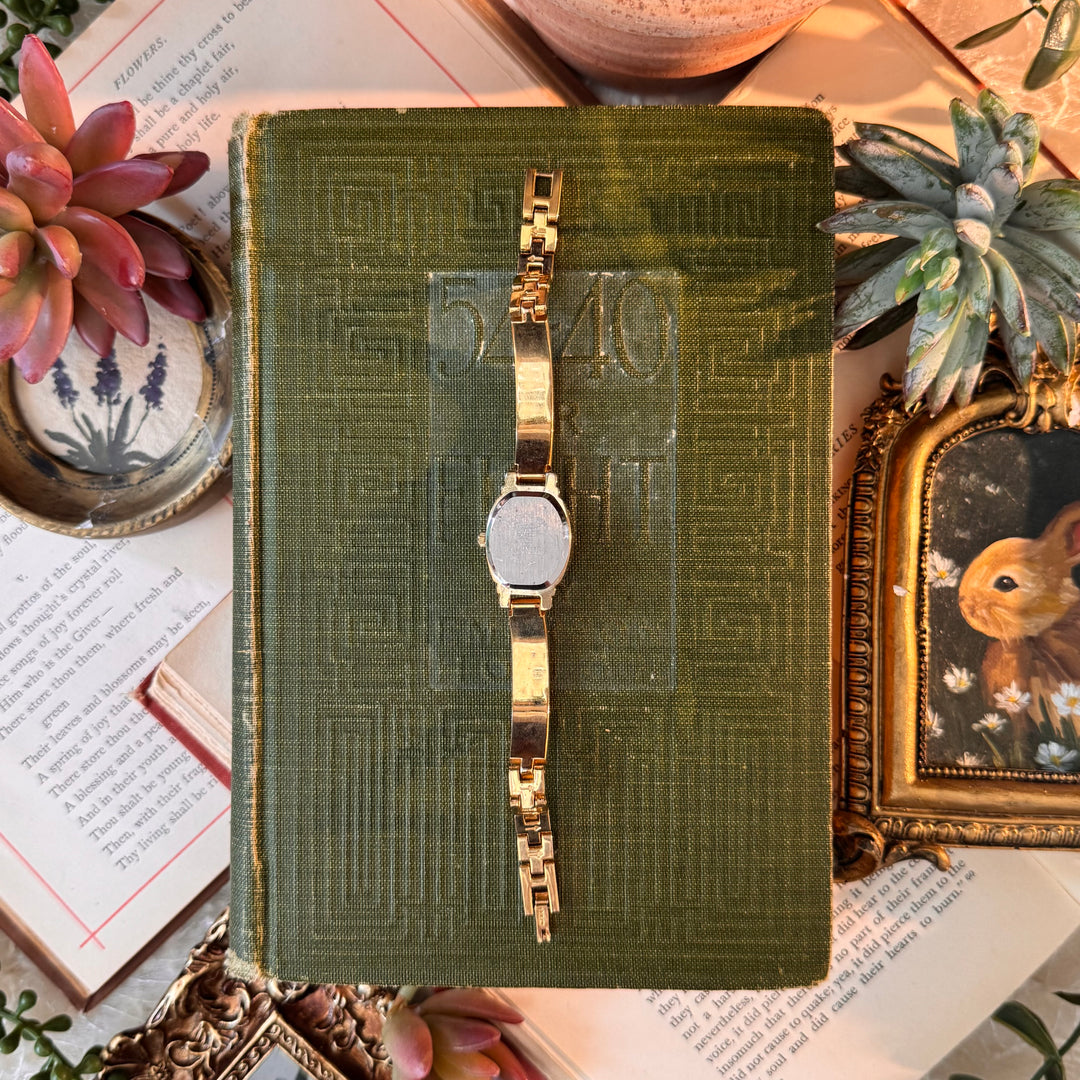 Two Tone Ornate Watch