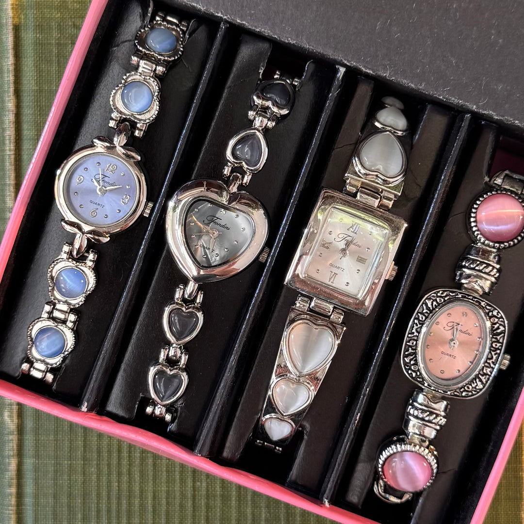 Silver Watch Set