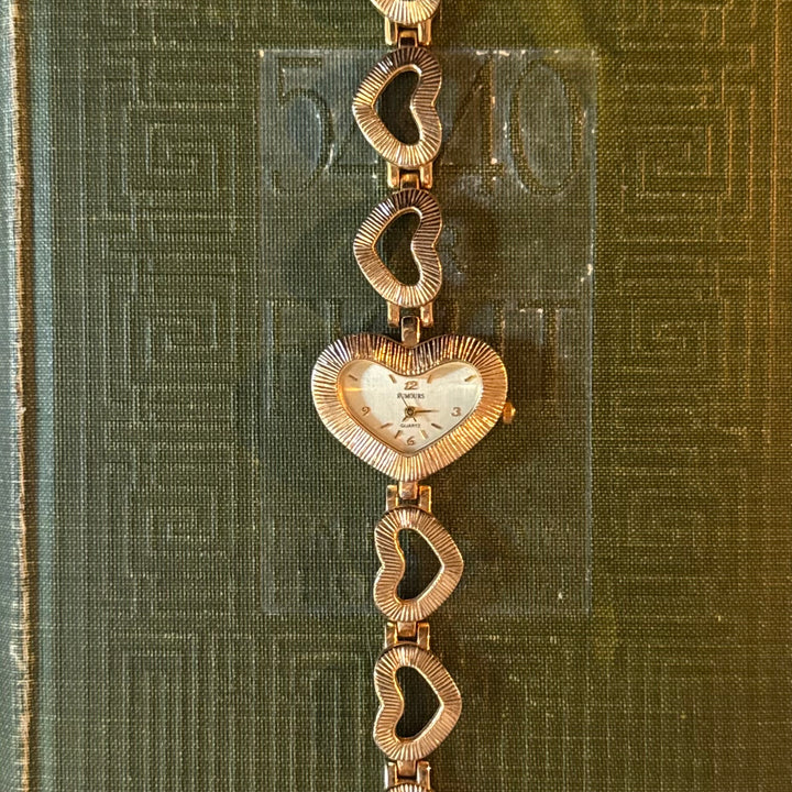 Gold Heart Watch