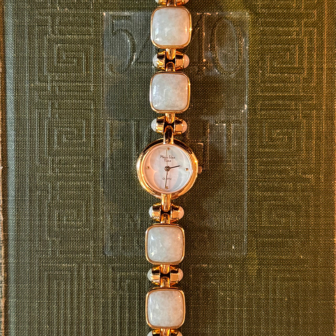 Gold Jade Watch
