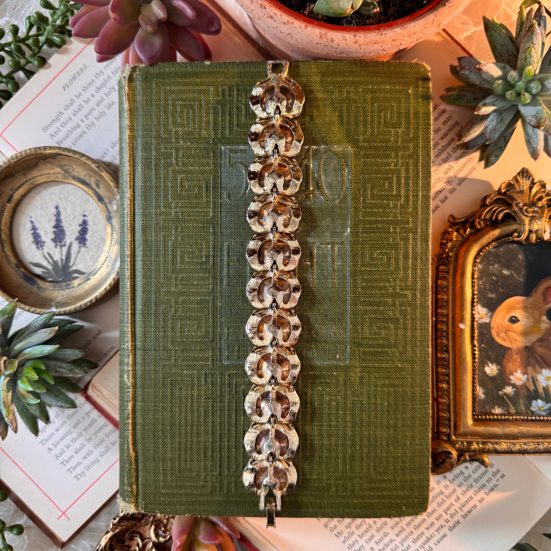 Gold Enamel Bracelets