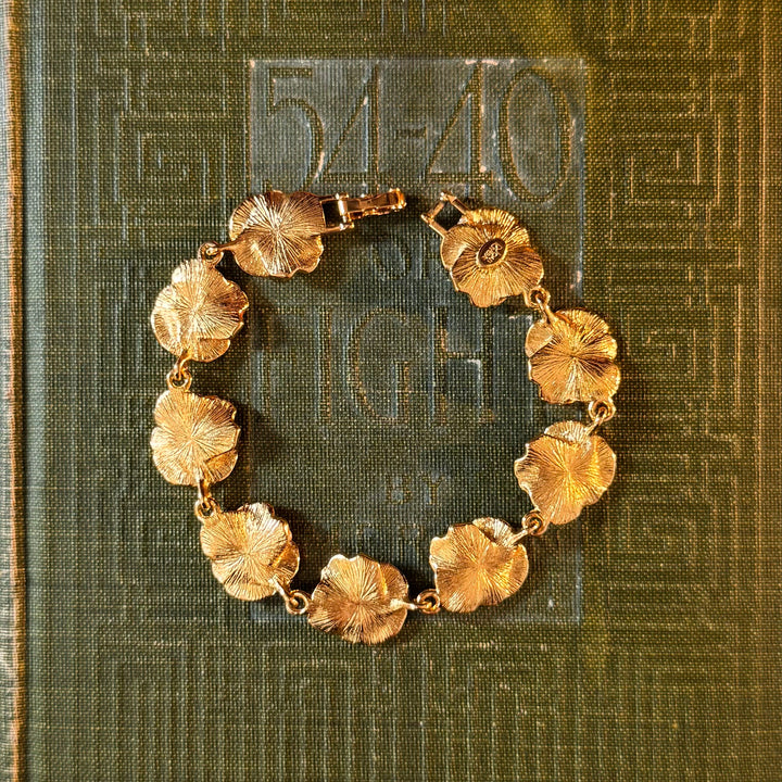 Gold Enamel Bracelets