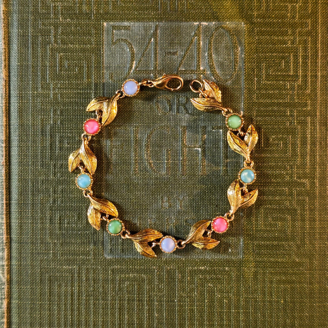 Gold Enamel Bracelets