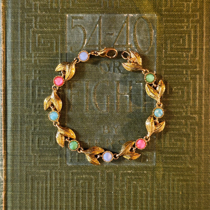 Gold Enamel Bracelets