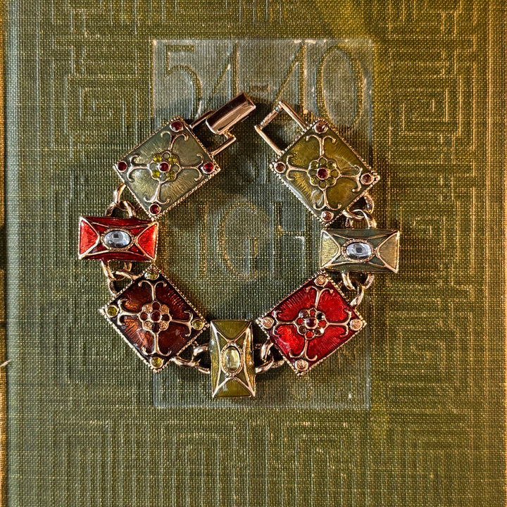 Gold Ornate Bracelets