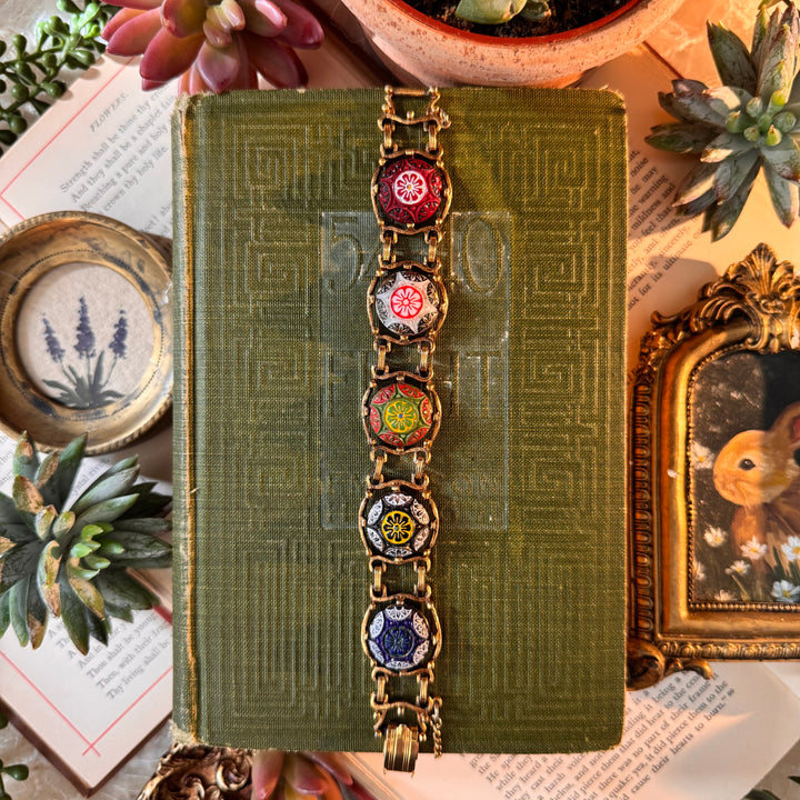 Gold Ornate Bracelets