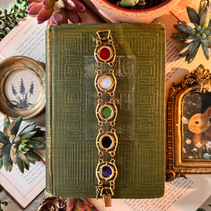 Gold Ornate Bracelets