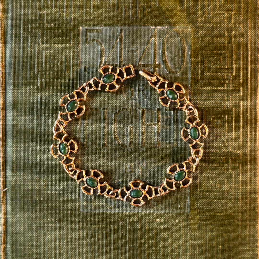 Gold Ornate Bracelets