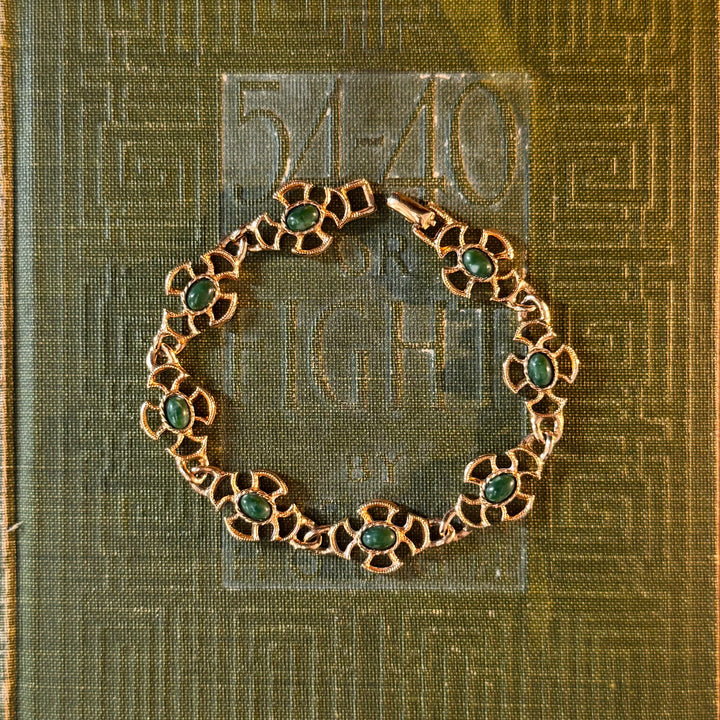 Gold Ornate Bracelets