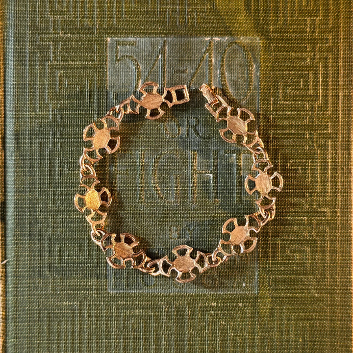 Gold Ornate Bracelets