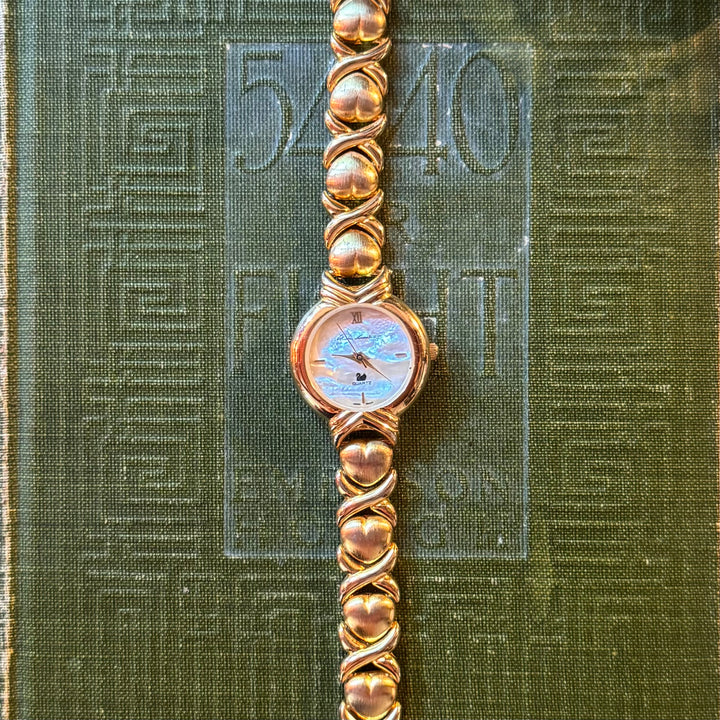 Gold Heart Watch