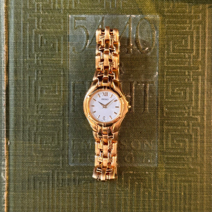Gold Seiko Watch