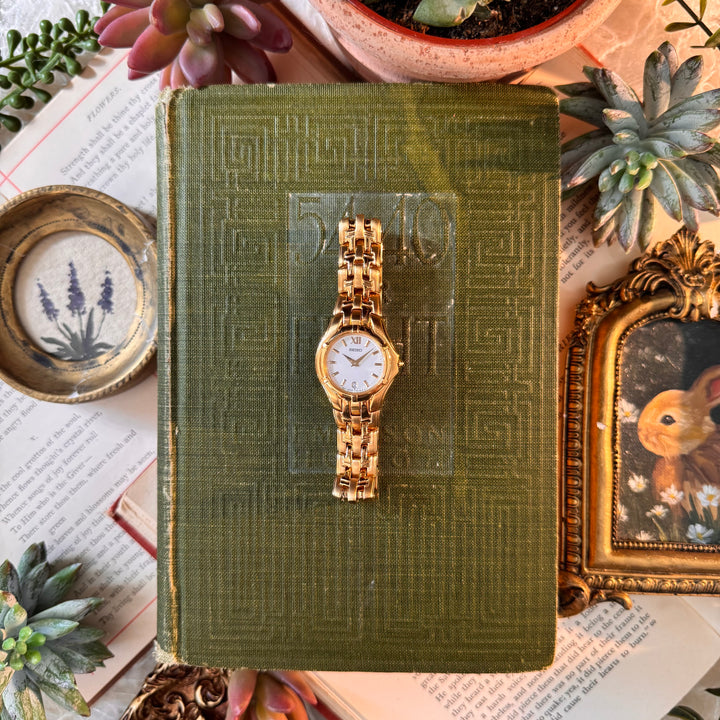 Gold Seiko Watch